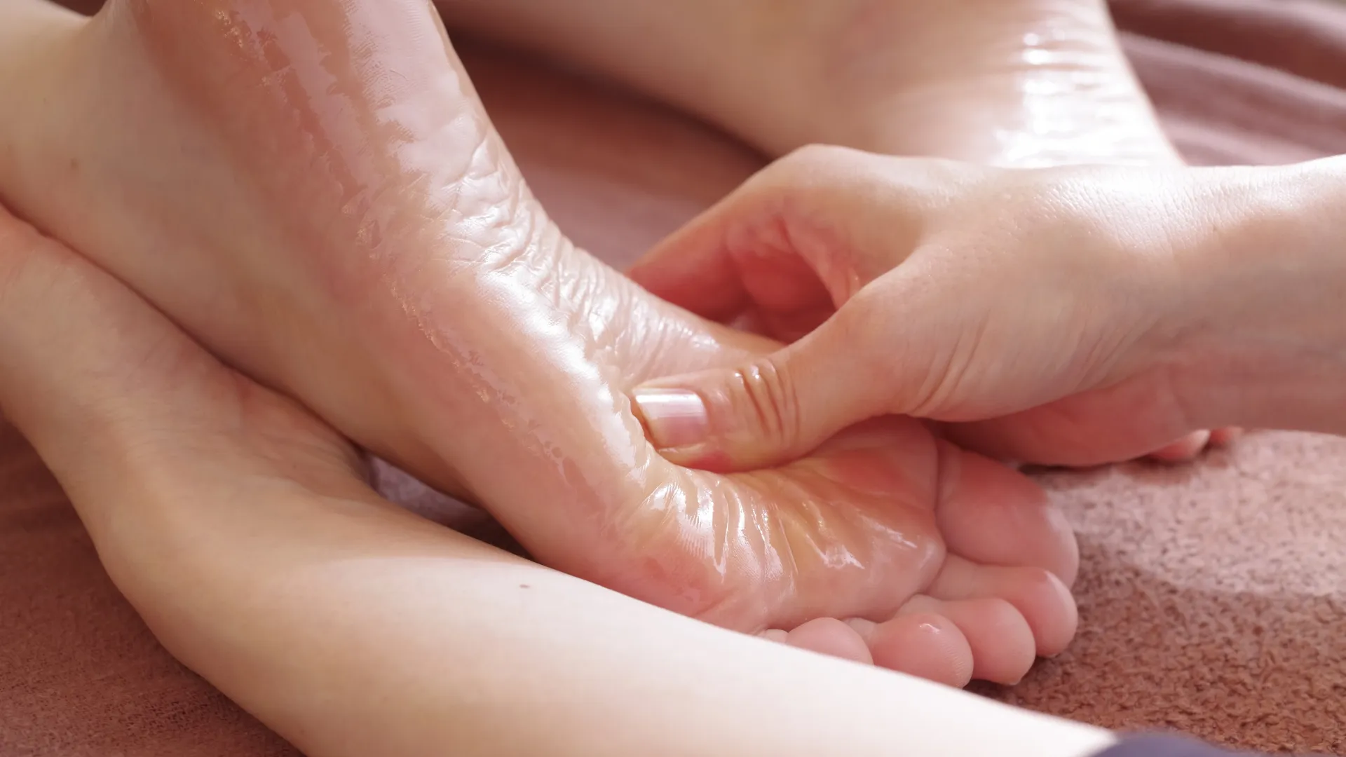 オイルマッサージ（足裏）